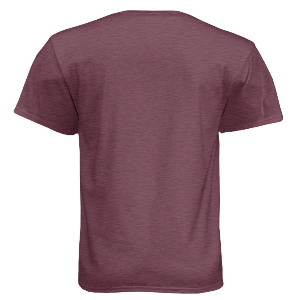 Heather Maroon - N6210 - BACK